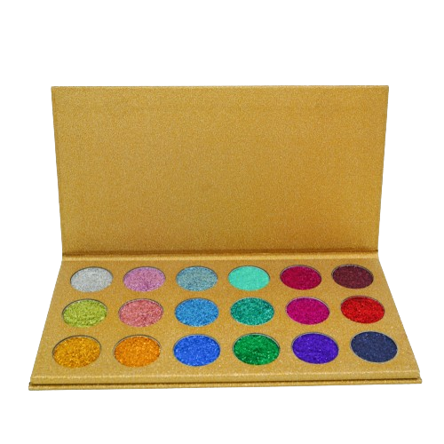 Spirited 18 Color Glitter Eyeshadow Palette - Esteemed Beauty