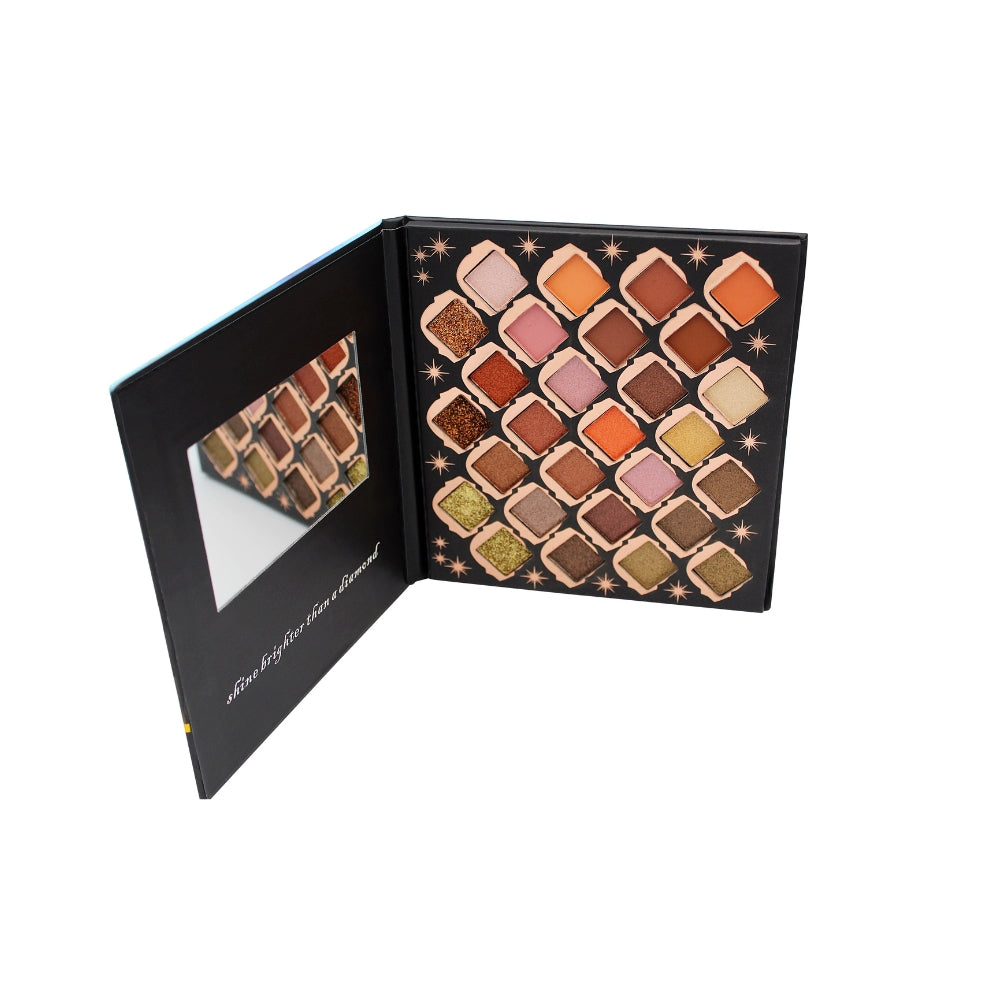 Shine 28 color eyeshadow palette - Esteemed Beauty